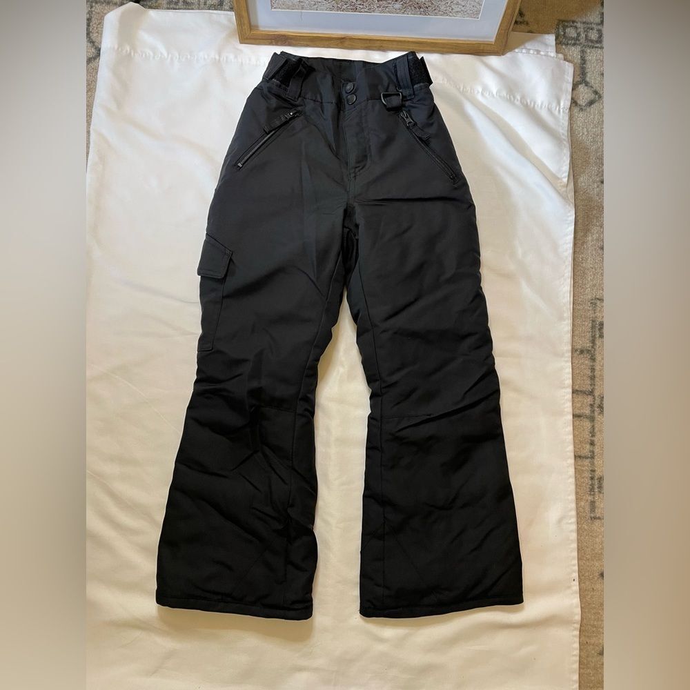 Boys Roebuck & Co. size large(6X) black snow pants